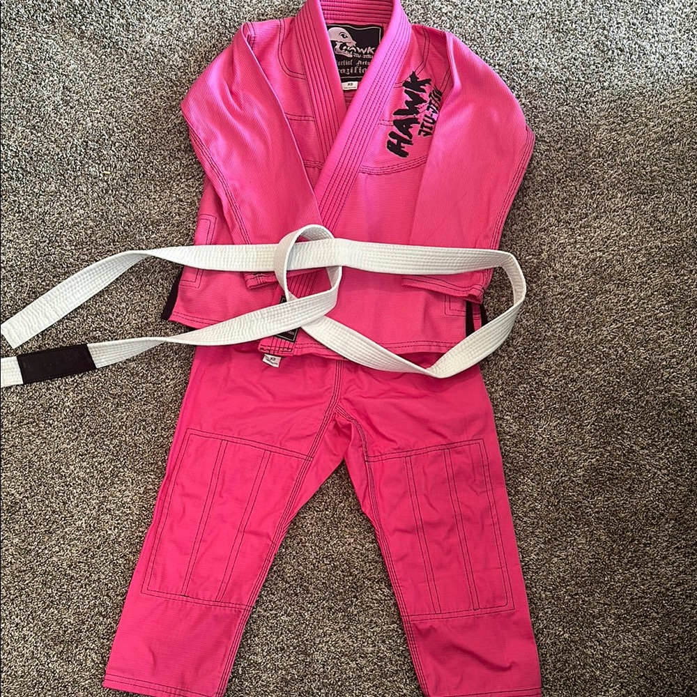 Kids Pink Jiu Jitsu Gi